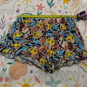 Disney Women's  Lion King  PJ Shorts size M‎